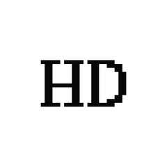 HD monogram logo design letter text name symbol monochrome logotype alphabet character simple logo