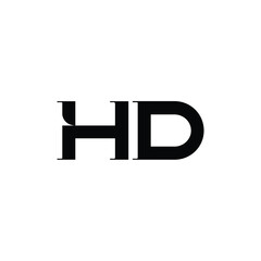 HD monogram logo design letter text name symbol monochrome logotype alphabet character simple logo
