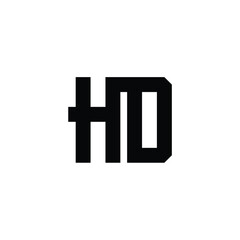 HD monogram logo design letter text name symbol monochrome logotype alphabet character simple logo