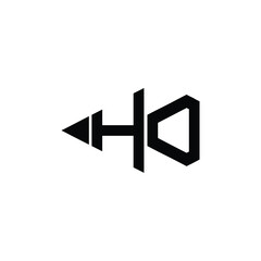 HD monogram logo design letter text name symbol monochrome logotype alphabet character simple logo