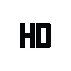 HD monogram logo design letter text name symbol monochrome logotype alphabet character simple logo