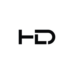 HD monogram logo design letter text name symbol monochrome logotype alphabet character simple logo