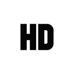 HD monogram logo design letter text name symbol monochrome logotype alphabet character simple logo