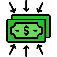 Gross Income Icon