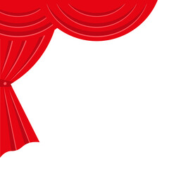 Theatre Curtain Illustration