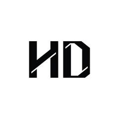 HD monogram logo design letter text name symbol monochrome logotype alphabet character simple logo