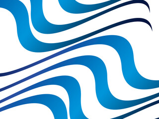White background digital technology with futuristic gradient blue wavy pattern, cyber nano information, abstract communication, future technology data innovation, internet network speed connection.