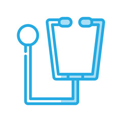 Stethoscope icon design template