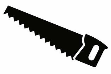 Saw Silhouette Illustration