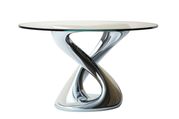 Sleek glass top coffee table with modern chrome X base design perfect for contemporary homes