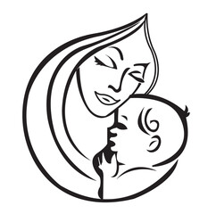 Mothers day Logo Concept Idea