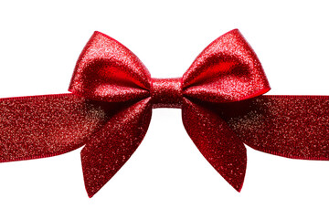 Classic Red Ribbon with Satin Bow