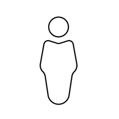 silhouette of a man illustration