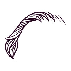Obraz premium vector illustration of a bird, eagle tattoo vector