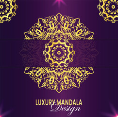 gradient pattern and geometric shape, Arabic or floral mandala round ornament