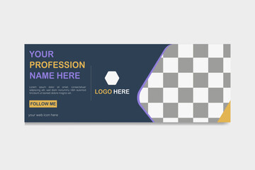 Facebook Cover Template Vector illustration design Template For Business And Professional Use