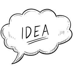 idea handdrawn illustration