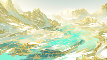 abstract landscape