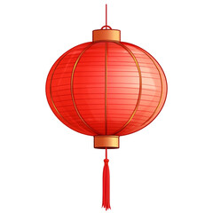 Obraz premium Vibrant Red Lantern Festive Celebration Joyful Symbol