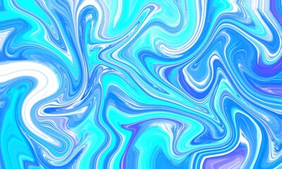 Abstract Blue Marble Texture Background