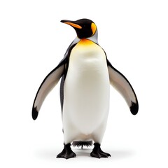 Majestic Emperor Penguin Standing Proud in Natural Habitat