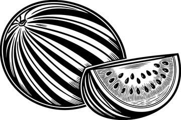 black and white abstract vector illustration