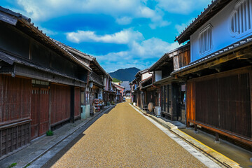 関宿の風景 三重県亀山市 日本