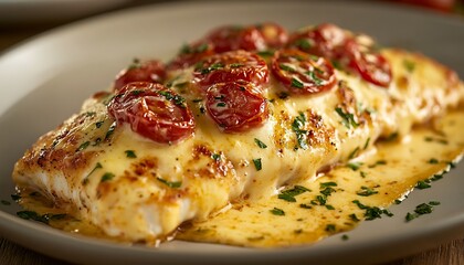 Baked Fish with Tomatoes (1)