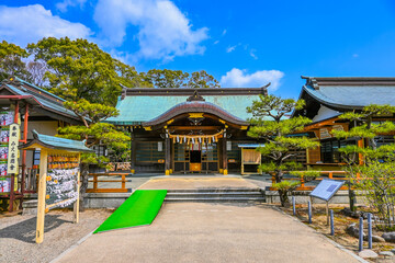 結城神社の風景 三重県津市 日本