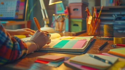 The organized planning desk