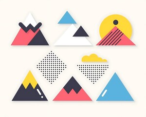 Geometric Shapes Design Collection