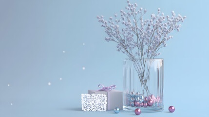 Minimalist Christmas，christmas,  decoration, christmas tree,holiday, xmas,winter,  decorations, celebration, presents,gift, Santa Claus，ornaments，new year，december，seasonal，gift