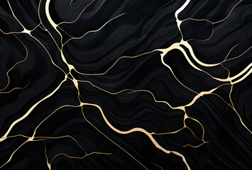 Natural black marble texture for skin tile wallpaper luxurious background, for design art work. Stone ceramic art wall interiors backdrop design. Marble,generative ai