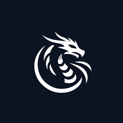 dragon logo vector