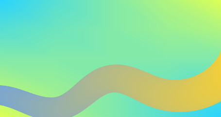 Colorful gradient background with wavy lines. fluid Abstract vector illustration.