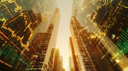 The Financial District Sunset