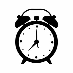 Alarm Clock Icon Vector Design.