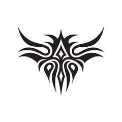 tribal tattoo design element