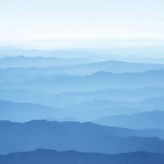 Fototapeta premium Mountain Range Aerial View