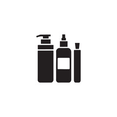 Fototapeta premium set of cosmetic bottles