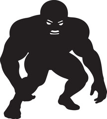 Fototapeta premium Football Player Motion Silhouettes 