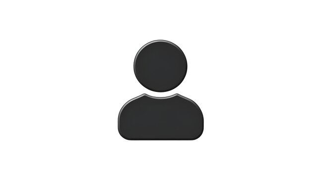 3D Man Icon &ndash; Vector Human Figure for Modern Design and User Interfaces.

