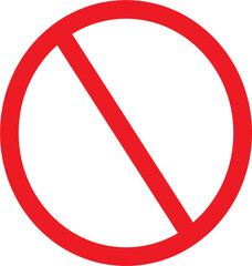 Stop sign symbol