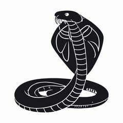 Fototapeta premium vector illustration of a snake