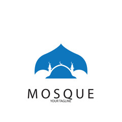 mosque icon vector illustration template design