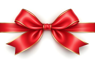 Red Ribbon Bow Gift