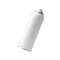 carpet cleaner can on solid white background, no text on body