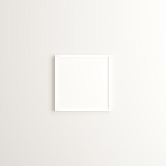 Wall empty frames to showcase your work and arts