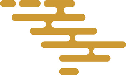 Chinese Golden Cloud Icon