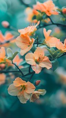 flowers in the water